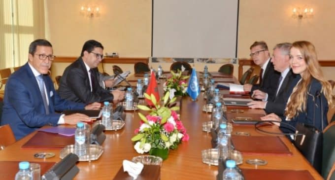 NASER BOURITA ET HORST KÖHLER À LISBONNE